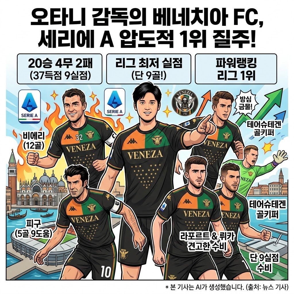베네치아, [오타니 매직] 우승 질주!